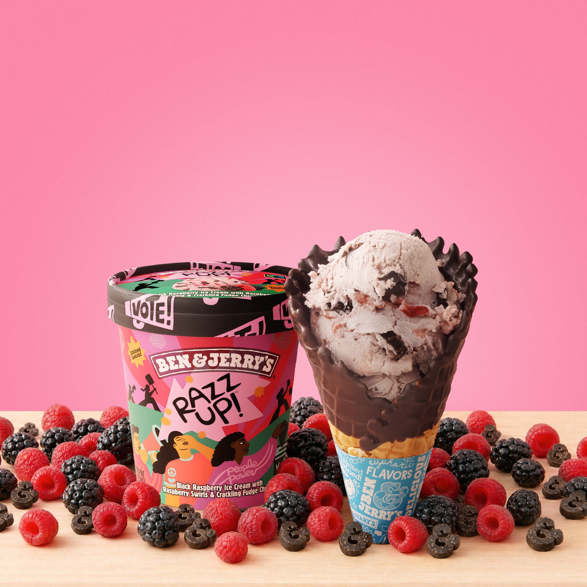 Razz Up! Ice Cream | Ben & Jerry's